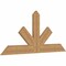Ekena Millwork Saratoga Timber Gable Bracket, Western Red Cedar, 60"W x 27"H x 1 1/2"D x 5 1/2"F, 11/12 Pitch GBW060X27X0206SAR00SWR - alternate 3